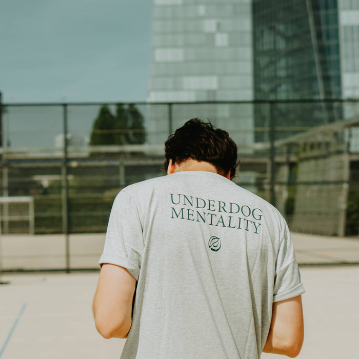 UNDERDOG MENTALITY | Natural Statement Tee | Light Grey