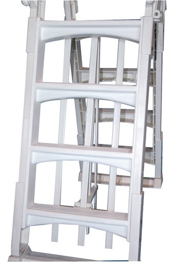 Vinyl Works SLA Slide & Lock A-Frame Pool Ladder