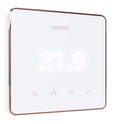 Warmup ELM-01-WH-RG ELEMENT WiFi Underfloor Heating Controller (White + Rose Gold)