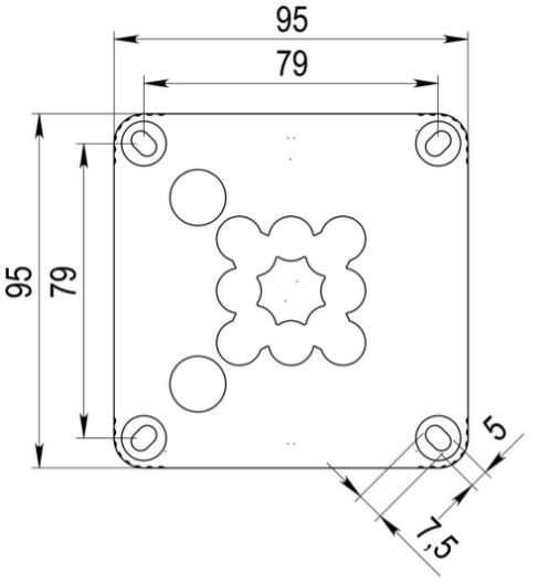 Wiska Combi 407 10105598 White Junction Box