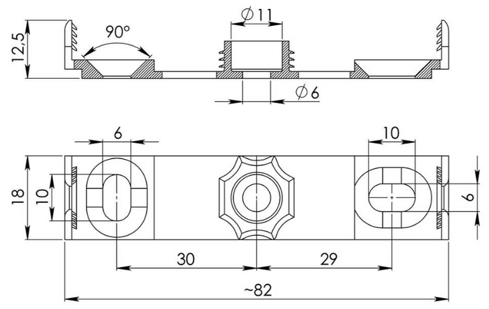 Wiska Combi 407 10105598 White Junction Box