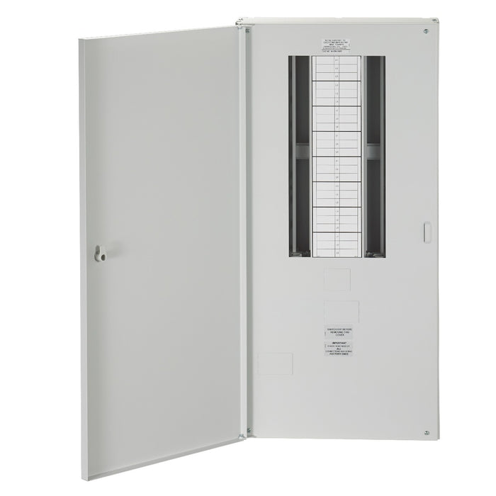 Wylex NHTN16L 16-Way 125A Surface 3-Pole + Neutral Distribution Board (Replaces NHTN16MR)